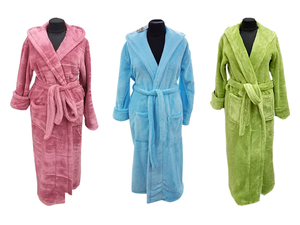 женский халаты Турция - мягкие на ощупь, приятные к телу и представлены в сочных оттенках